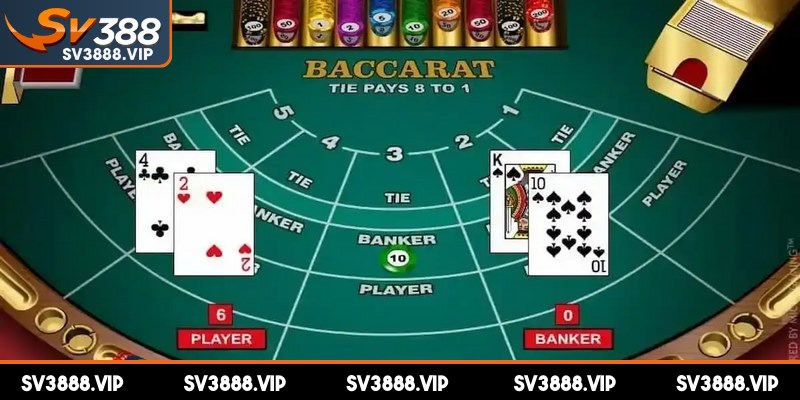 Baccarat trực tuyến là một trong những trò chơi rất được yêu thích
